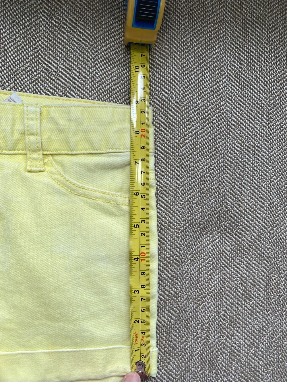 Justice Tie Dye Yellow Girls' Shorts